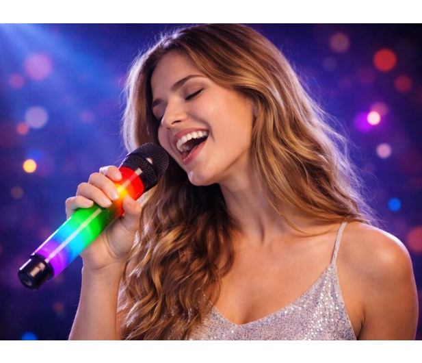 MusicMate Mikrofon bezprzewodowy MM-300S ColorVoice - 1588510 - zdjęcie 7